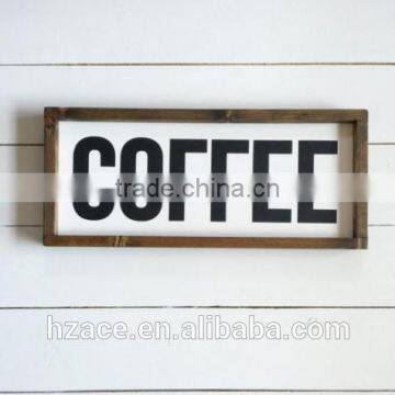 Coffee - Wood Sign photo-2