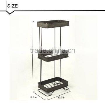 Standing 3-tire Bathroom Shampoo Rack photo-5
