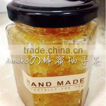 Promotional Stock 100ml 3.5oz Hexagon-shaped Glass Honey Jam Jar & Bottle photo-4