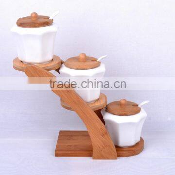 hot sale high quality bronze kitchen canisters / bronze canisters set/3pcs set ceramic tea coffee sugar canister