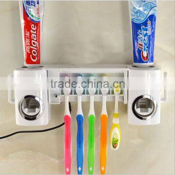 UV Light Toothbrush Sanitizer, Automatic Toothpaste Holder Wall Mount UV Light Toothbrush Sterilizer Set For Wholesale