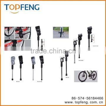 Black Adjustable MTB Bike Bicycle Cycling Side Road Mountain Kickstand Stand photo-3
