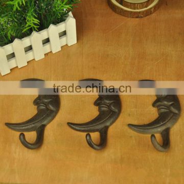 The European style antique cast iron clothes hook