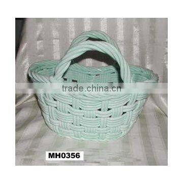 dolomite knitted reticule basket