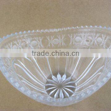 Glass Fruit Bowl Boat Shape Glass Bowl photo-2