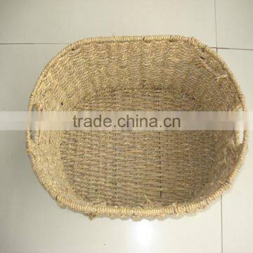 Oveal Hand Woven Seagrass Basket photo-3