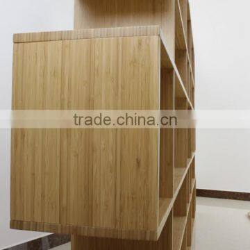 Nice Attractive Design Bamboo Bookshelf With Magazine Holder photo-4
