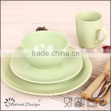 Ceramic Stoneware Dinner Set for 4 Persons/pink Dinner Set 16pcs/ceramic Dinner Set Design photo-2