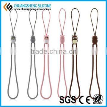Christmas Gift Silicone Mobile Phone Single Custom Lanyard photo-5