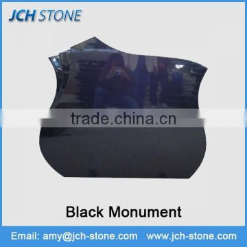 Shanxi black Chinese granite headstones for graves