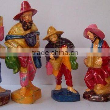 Decorative high quality Musician statues