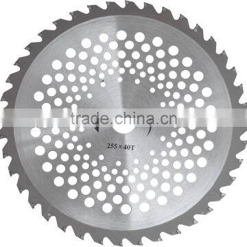 40T alloy blade for BRUSH CUTTER grass cutter 1E40F-5A spare parts