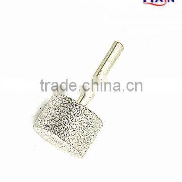 Vacuum brazed diamond engraving burrs for filing glass,ceramics