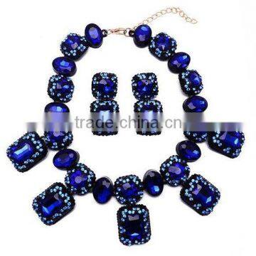 Professional Statement Jewelry Manufacture All in Stock Accept Small Orders Crystal Charm Pendant Necklace Jewelry photo-3