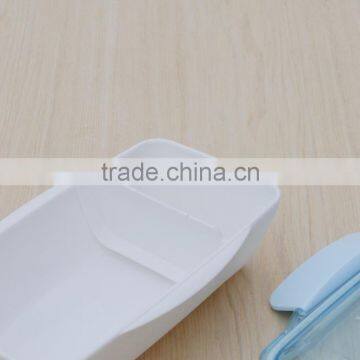 Clear Plastic Bento Lunch Box With Lock photo-5