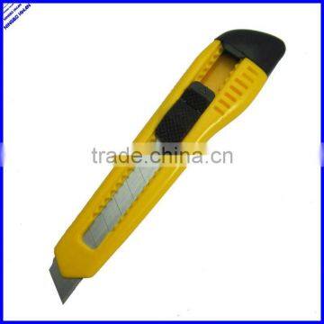 Standard cheap 16cm utility knife with safety lock