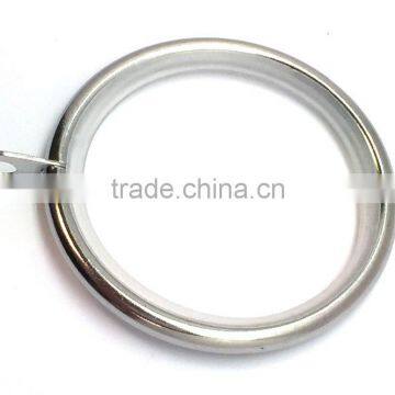 Steel Low Noise Curtain Rod Ring Fixed Eyelet Chrome Plated ID35mm/OD42mm photo-3