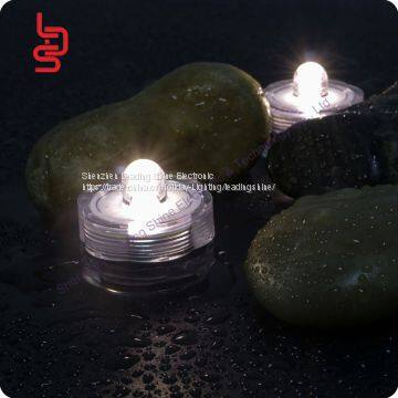 Цветной водонепроницаемый светодиодный чайный свечик в форме цветка сливы photo-5