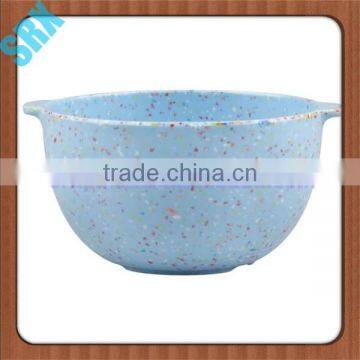 Custom Make Eco-Friendly Feature and Melamine Mixing Plastic Bowl With Handle photo-3
