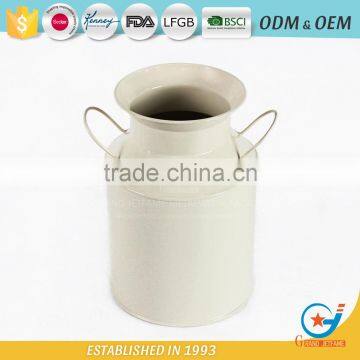 garden iron powder coating white jug the bottle water jug in garden