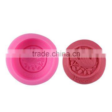 Liquid Silicone Soap Mold DIY Fondant Cake Decoration Mould Tool Magpie Pigeon 1688 Agent photo-3