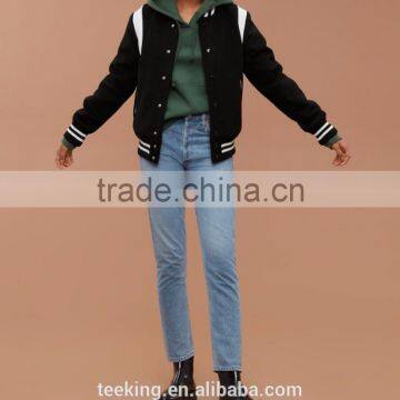 Winter Quilted Women Varsity Jackets photo-3