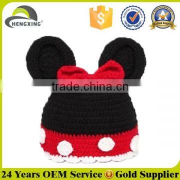 Christmas hat ear beanie hat wholesale