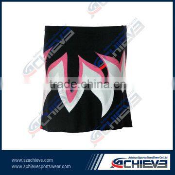 100% polyester material netball skorts