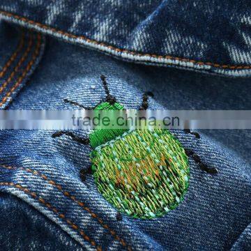 Fashion Embroidered Outerwear Kids Boys Denim Jackets in China photo-4
