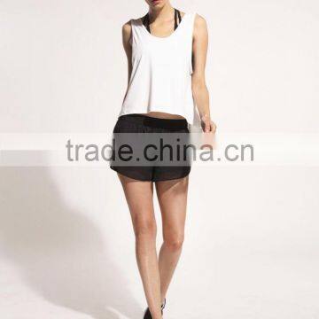 2017 Wholesale Women Gym Tank Sports Fitness Shirt Yoga Top