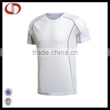 Cannda 100% polyester blank t shirt white