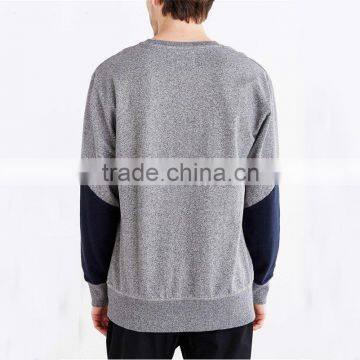 Customize Mens Oversized Loose Style Sweatshirt 100 Polyester Sweatshirt photo-2