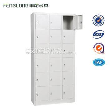 Public 18 Door Locker Steel Locker Cabinets With CKD Package photo-3