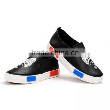 Hot Selling Ladies pu Leather Slip on Shoes Women Platform Shoes 2017 China Market photo-3