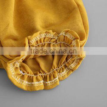 Indian Girls In Shorts Image Bloomer Ruffle Diaper Girls Cotton Flower Pants photo-2