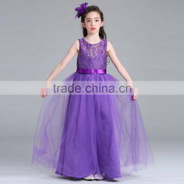 Wholesale Wedding Dress Designer One Piece Party Dresses Baby Frock Design Pictures#Lace006 photo-2