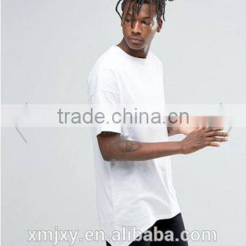 2016new Fashion Mens t Shirt Irregular Cutting t Shirt Blank Tee photo-4