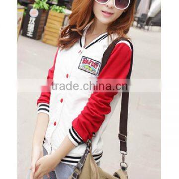 2015 New Fashion School Jacket Girls Varsity Jacket photo-2