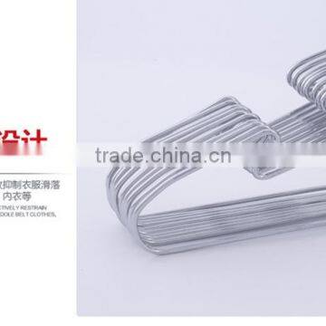 FOB Price Stock Wholesale Laundry Galvanized Coated Metal Wire Clothes Hangers photo-2