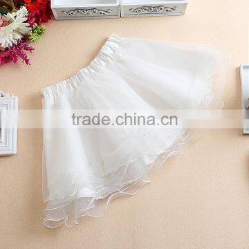 S80092A Bead Organza Ruffled Skirt Bitter Fleabane Bitter Fleabane Skirt Princess Dress Skirts photo-2