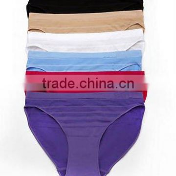 hot sell seamless lady stripe bikini panty underwear