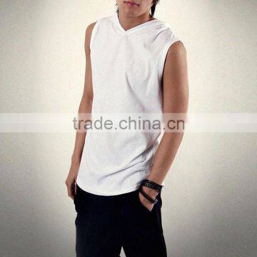 Polyester & Cotton Men Athletic Tank, Different Size for Choice, Solid, More Colors for Choice, Sold By PC photo-6
