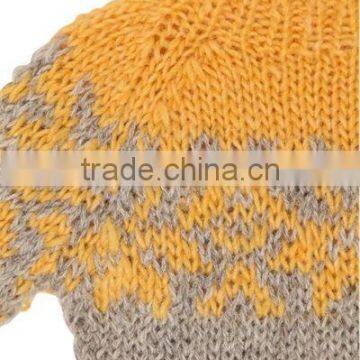 100% Wool Pullover Sweater o Neck Knitting Machine Sweater photo-2