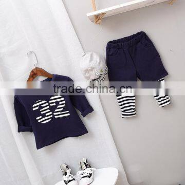 Wholesale Cotton Printing Two Pieces Sets Casual Kids Clothing Sets photo-2