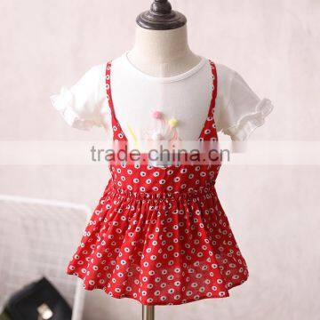 Modern Summer Shivering Baby Girl Braces Skirt photo-2