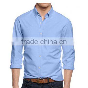 Plain Design Extra Soft New Style Slim Fit Mens Casual Dress Shirt photo-2
