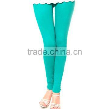 SEA GREEN ANKLE LENGTH LEGGING