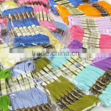 Wholesale Hot Threads 12 Pieces Embroidery Floss 100% Egyptian Cotton Cross Stitch Thread photo-5