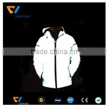 hi Vision Fashionable 3m Motorcycle Reflective Running Jacket photo-2
