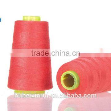 100% polyester sewing thread 402 3000m cone weight 10g 40g